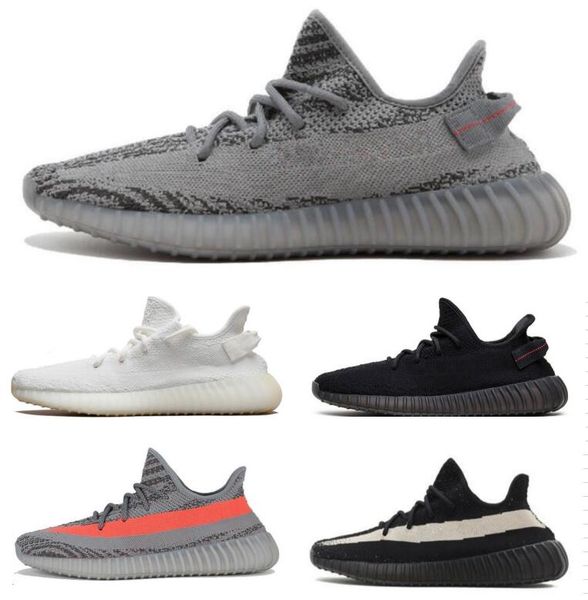 

SPLY 350 V2 Bred Semi Frozen Yellow Blue Tint Zebra Cream White Beluga 2.0 Bred 350 V2S Kanye West Running Shoes Sneakers