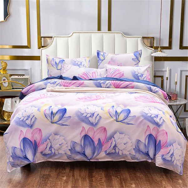 Flowers Series Bedding Set King Twin Queen Size Country Style