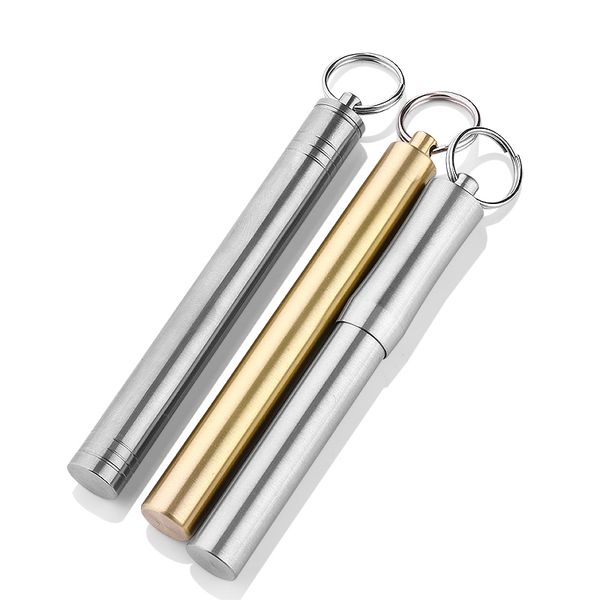 

with one brass mini- toothpick canister outdoors portable waterproof warehouse the bottle key pendant seek survival seal up