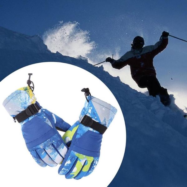 

men/women/kids ski gloves snowboard gloves ultralight waterproof winter sonw warm fleece motorcycle snow mobile riding glove