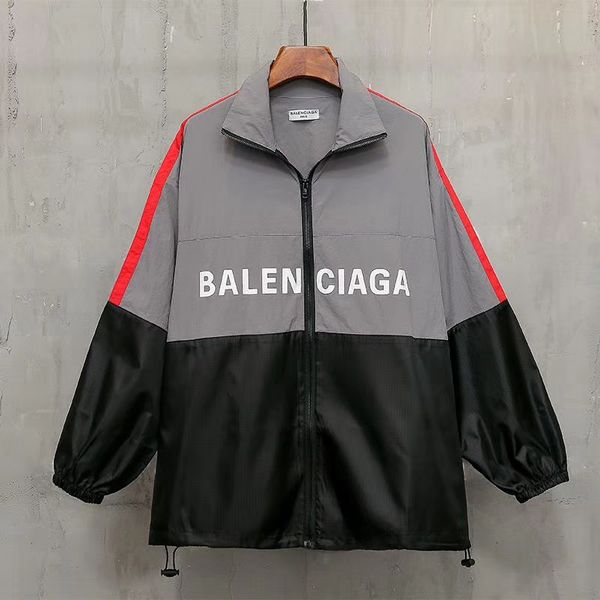 

fashion designer jackets coats for mens windbreaker with letters autumn brand men's jacket luxury men outwear clothing 2 colors availab, Black;brown