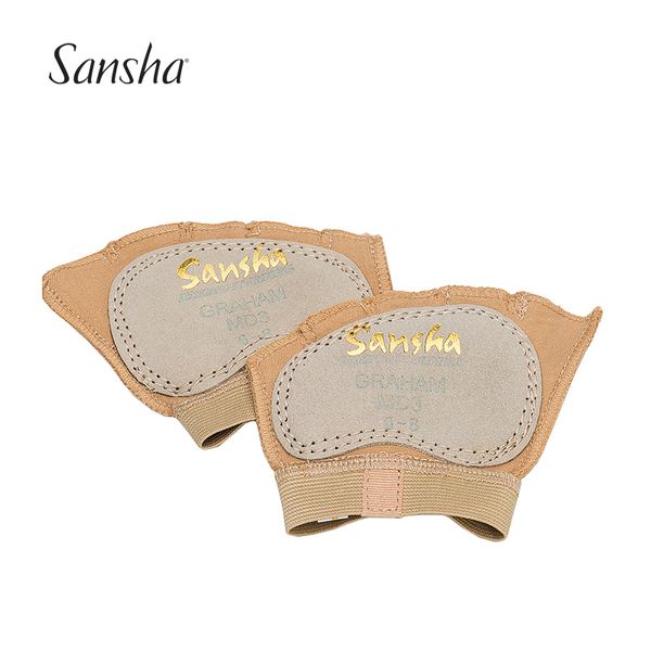 

sansha dance paws protection pad leather outsole foot thongs for ballet dance choose size according to feet md3