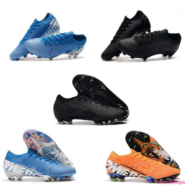

2019 men mercurial vapors xiii elite fg 13 xii 12 cr7 ronaldo neymar njr 360 low ankle soccer football shoes durable us 39-45