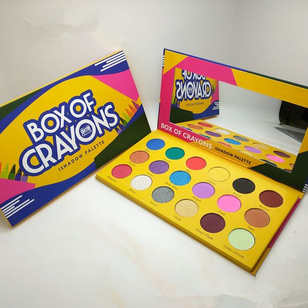 

18 color eye hadow palette matte eye hadow palette powder matte himmer pearl makeup palette make up tool rra1175