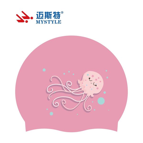 

meister swimming cap sheep monster silica gel comfortable environmentally friendly not squeeze head cute fashion waterproof earm other bath