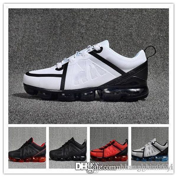 

Air Mens Running Shoes 2019 Men Casual Air Cushion Triangle Triple Black White Trainers Women Outdoor Hot Hiking Jogging Sports Sneakers