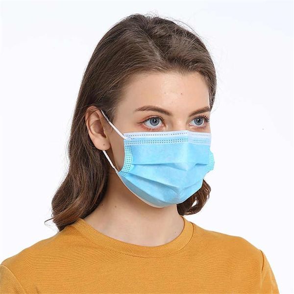 

лицо милий 200 1pcs dust proof party mask синие маски с эластичным серьги 3 слоя пыли рот faparty маска синий маски 24 48 hour shippin