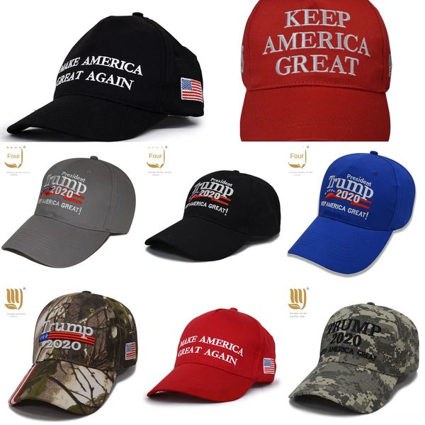 

szs0m embroidery camouflage donald trump baseball hatflag hat make america great 2020 cap 3d camo letter star adjustable snapback, Blue;gray