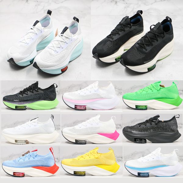 

2020 vapors zoom alphafly men running shoes cushion lightweight bow sports jogging cushion shoes green women maxes sneakers36-47.5