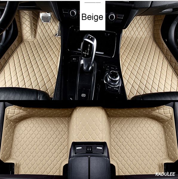 

изготовленный на заказ коврик для ног пола автомобиля для volkswagen vw passat cc touran tiguan polo sedan golf 6 sharan водонепроницаемый а