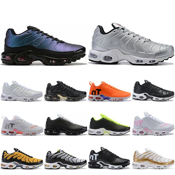 

with socks 2019 tn plus ultra se running shoes for men women gold orange white pink sports shoes designer sneakers mens trainers