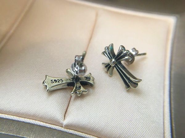 

popular fashion brand ch cross designer earrings for lady design mens and womens party wedding lovers gift luxury hip hop jewelry, Silver