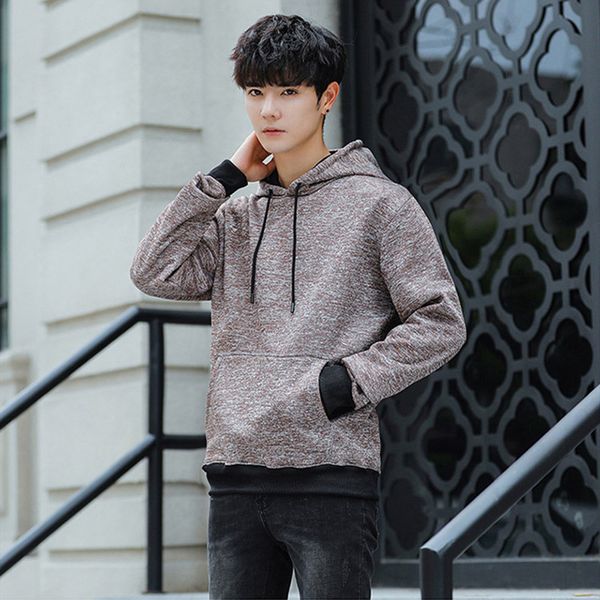 

горячие продаем мужской теплый флис hoodies мода бренд мужской толстовки осень мужской повседневный кофты мужские твердая hoodies мужская од, Black