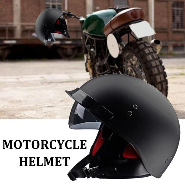 

motorcycle prince helmet men and women summer half helmet portable retro motorcycle electric collar professional