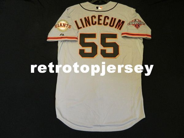 

majestic san francisco #55 tim lincecum cool base jersey mens stitched wholesale big and tall size xs-6xl baseball jerseys, Black;blue
