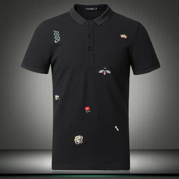 

для мужчин new top модельер шорты повседневный цветочные рубашки большого размера m- 4xl 5xl 81852, White;black