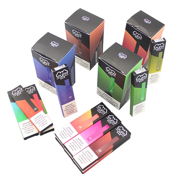 

Newest Puff Bars Disposable Device empty Pod Starter Kit 280mAh Battery Vape Pen vs eon posh vgod stig MR fog disposable