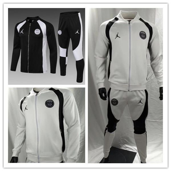 

New 2018 pari aj black and whitetraining uit 2018 2019 p g occer track uit et mbappe pari aint germain long zipper jacket