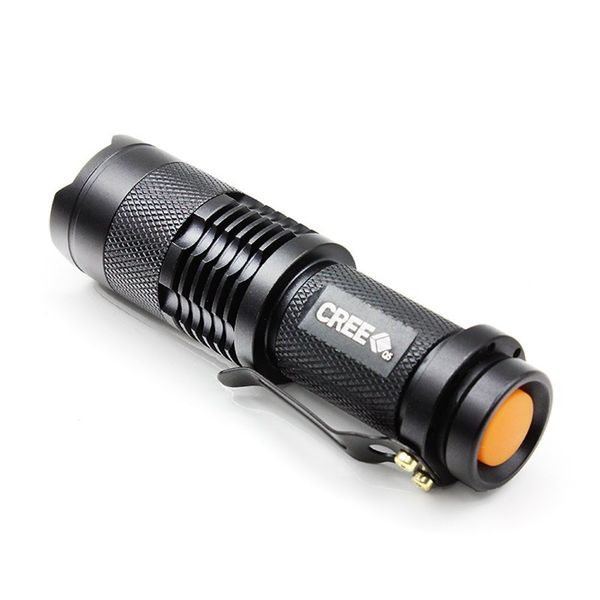 

водонепроницаемый 3 режима мини zoomable светодиодный фонарик фонарь свет факела