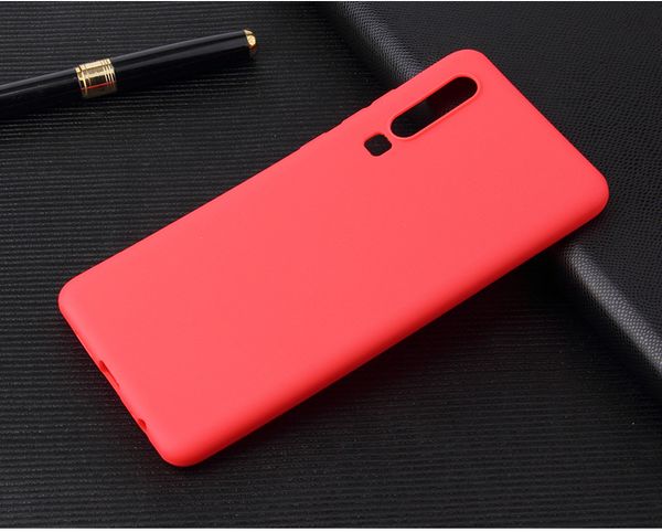 

soft tpu phone case for huawei p30 lite p10 p20 mate 20 lite pro candy color simple shell phone case