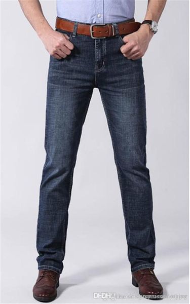 

luxury арма print designer мужские джинсы натяжные весна длинные прямые средние мужские талии джинсы homme одежда, Blue