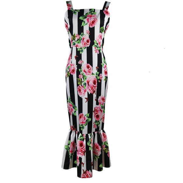 

дизайнер платья женщин конструктора одежды printed цветочные пробки платье для женщин лето мода 2019 lady slim fit night out карандаш танк п, Black;gray