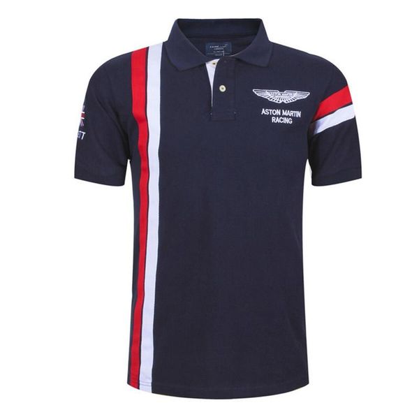 

high-quality 2018 brand new male men shirt one polos casual100% cotton, White;black