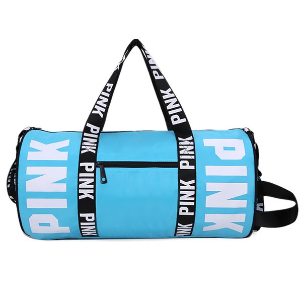 

blue/gray/rose big capacity gym sports bag female fitness yoga bag sports male fitness sac de sport
