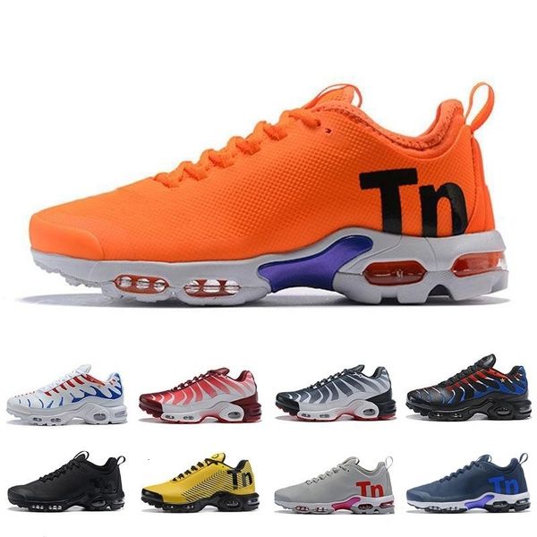 

2019 plus tn se women men running shoes triple black white yellow red mens runner trainer sports sneakers 36-45