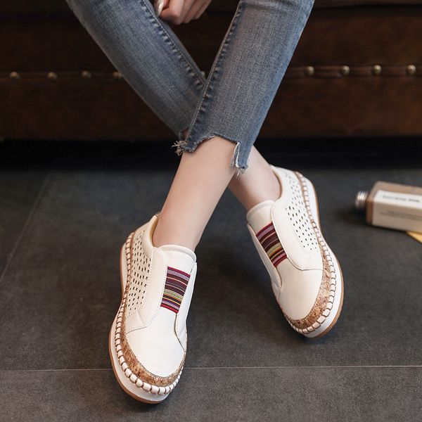 

2019 new style casual couple's sports plus-sized shoes shoes women's, Black