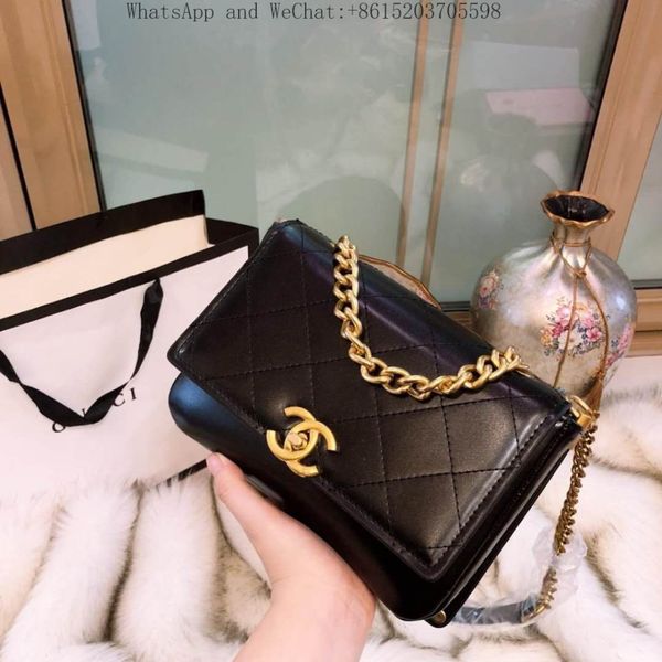 

De igner handbag luxury bag women handbag retro metal ring lu ter lady cro body bag vintage real leather houlder bag 23x17x9cm 104039