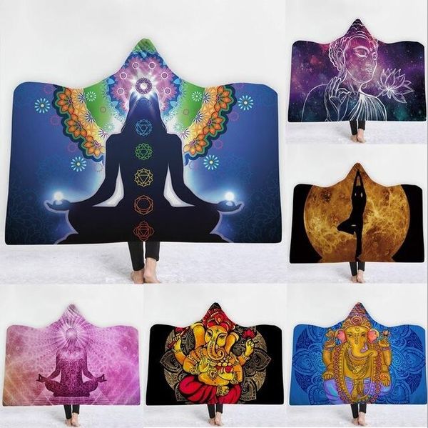 

Mandala un hooded blanket thickening velvet plu h plu h herpa throw blanket family blanket for kid 12 color mma1683