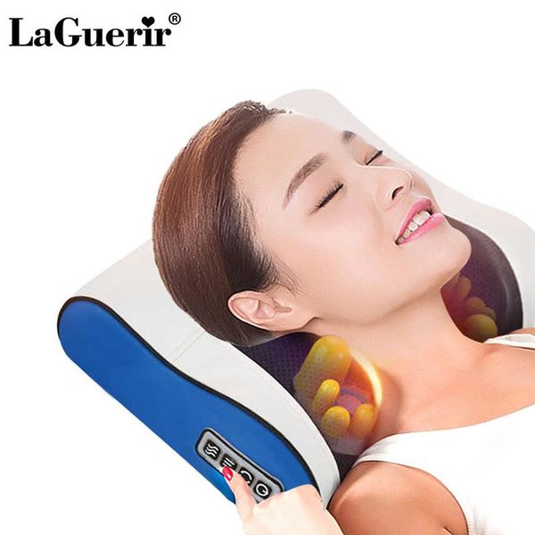 

neck massager cervical massager waist shoulder back electric multifunction massage pillow household full body massage cushion