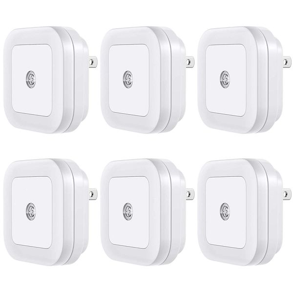 

led night light (plug-в) смарт зари до зари датчик автоматического ночники подходит для спальня ванная туалет лестница кухня