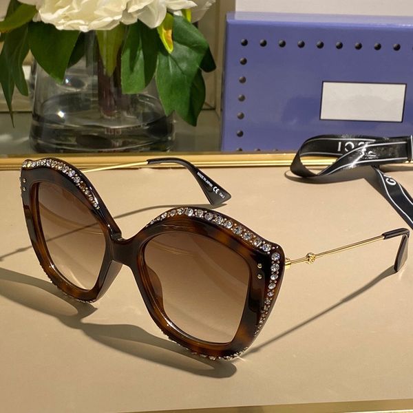 

0214 sunglasses for women fashion oval summer style rectangle full frame uv protection come with package 0214s, White;black