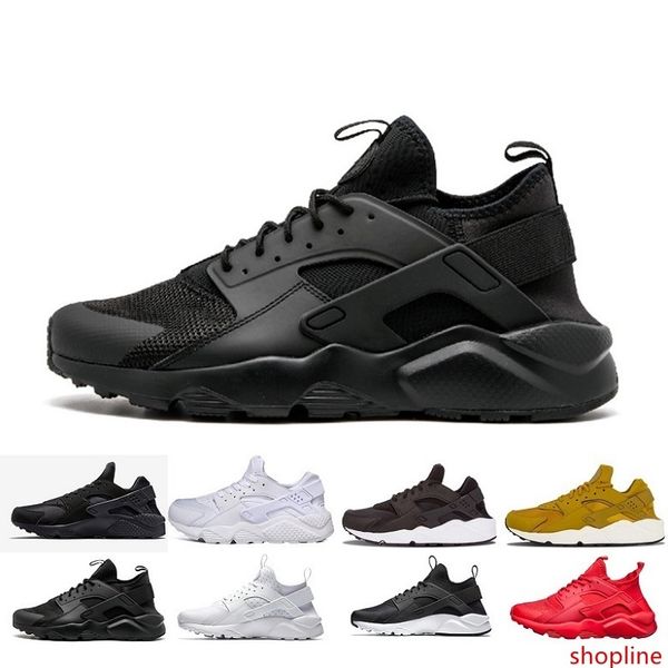 

huarache iv ultra run running shoes for men women triple black white red sneakers huaraches jogging sports shoes eur 36-45