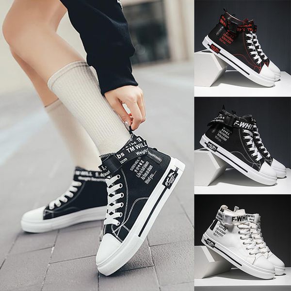 

wholesale breathable comfortable style men women skateboard shoes triple red white black designer trainers sneakers outdoor shoes 35-44, White;red