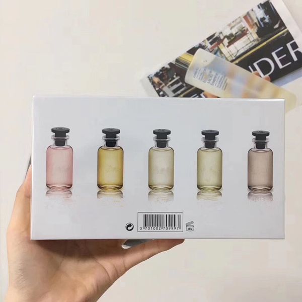 

in stock lady fragrance 5 smell type perfume 10ml*5 for women perfume set