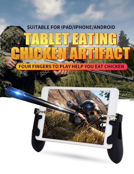 

data frog for pubg game gamepad for ipad table game controller l1r1 shooter trigger fire button joystick universal game handle