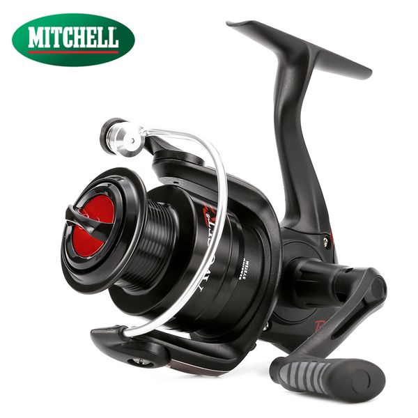 

100% original mitchell avrz 500ul 2000 3000 4000 spinning fishing reel 4+1bb front drag oil felt carp fishing gear