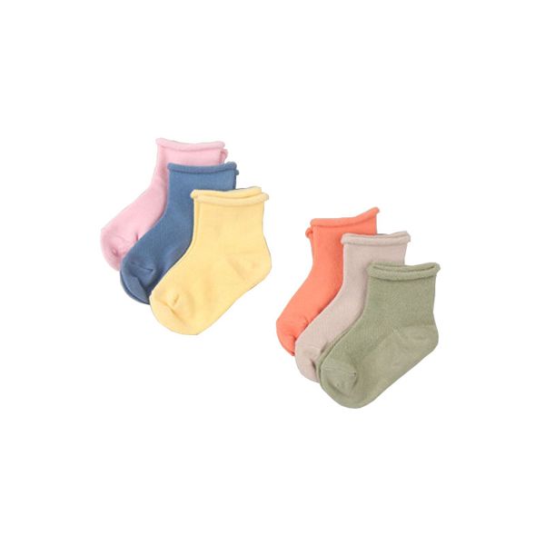 

6 pairs 2020 new spring autumn fashion cotton mesh breathable thin ankle socks baby toddler infant newborn kids boys girls, Pink;yellow