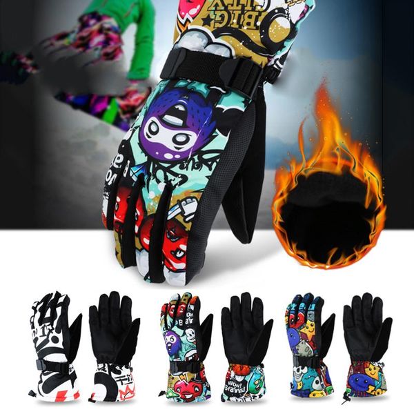 

ski gloves waterproof winter warm gloves outdoor sports snowboard cycling non-slip for men and women