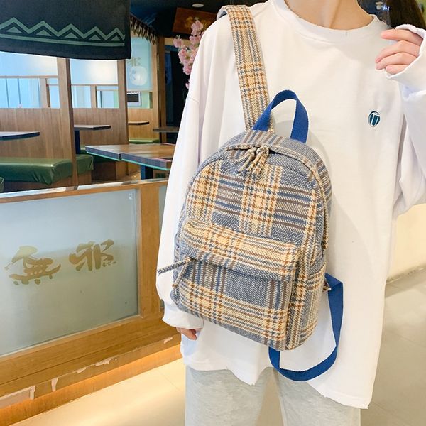 

2020 new women's backpack casual wild ladies backpack fashion simple ladies