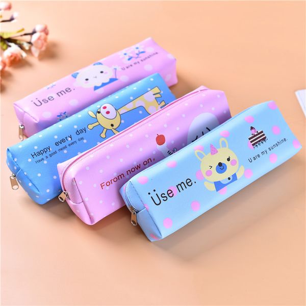 

16pcs cute pencil pouch kawaii pens and pencils bag for school office korean stationary bag school purse organizer pencil holder