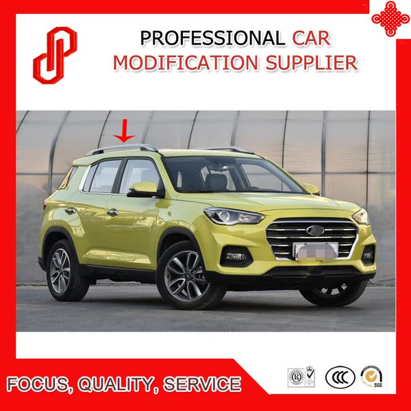 

aluminium alloy 1 pair screw install side rail bar roof rack for ix35 2018 18