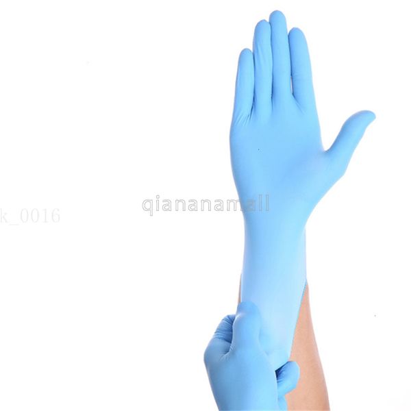 

food grade transparent powder 100pcs household hair cleaning labor pvc coated rubber latex disposable gloves