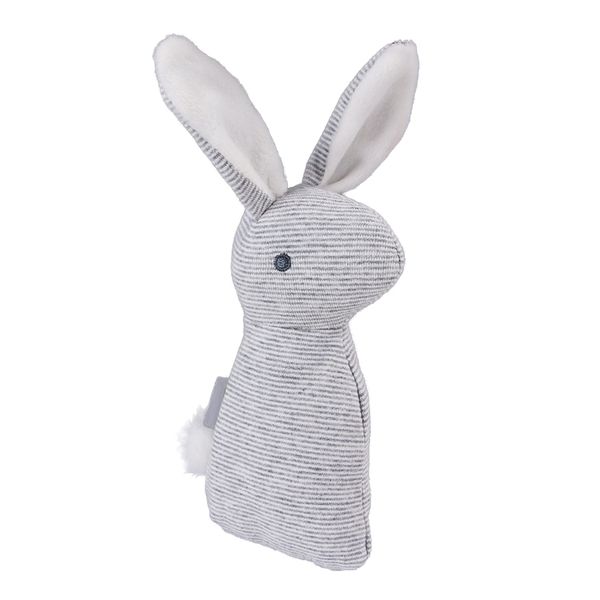 

squeaky toys, pet puppy soft treat chew and sound toy interactive for small to medium breeds dogs cats, rabbit shape