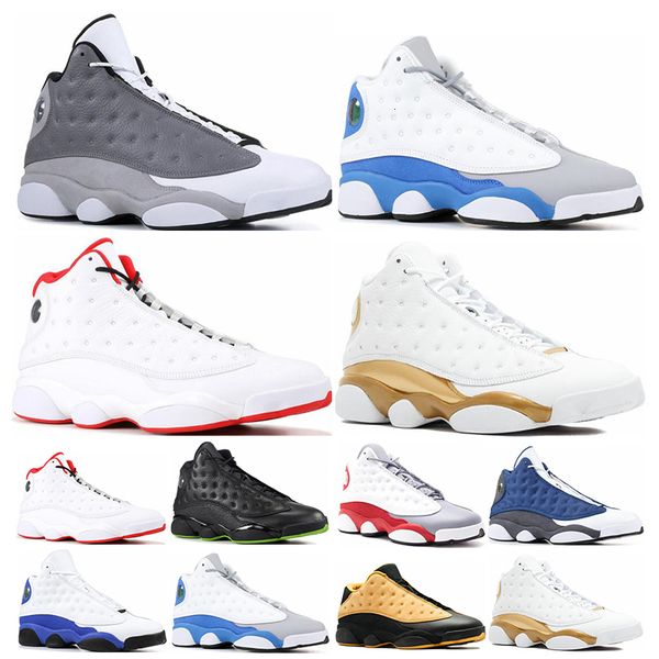 

2019 13s mens basketball shoes phantom chicago gs hyper royal black cat flints bred brown olive wheat dmp ivory grey men sports sneakers