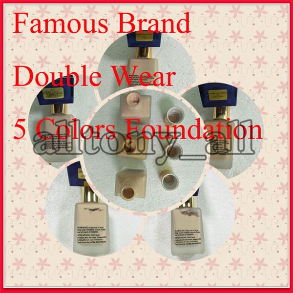 

Famou brand double wear liquid foundation tay in place makeup 30ml nude cu hion tick radiant makeup foundation 14ml