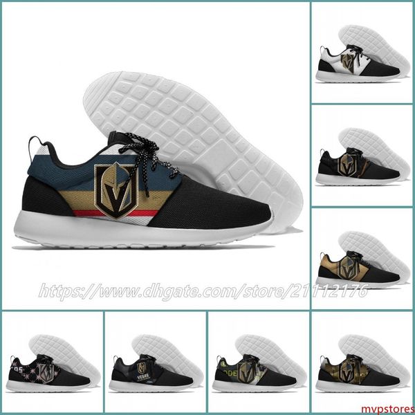 

36-45 мужские женские vegas golden knights дизайнер lundon олимпийская сетка легкий тренер национальные спортивные кроссовки открытый кроссо